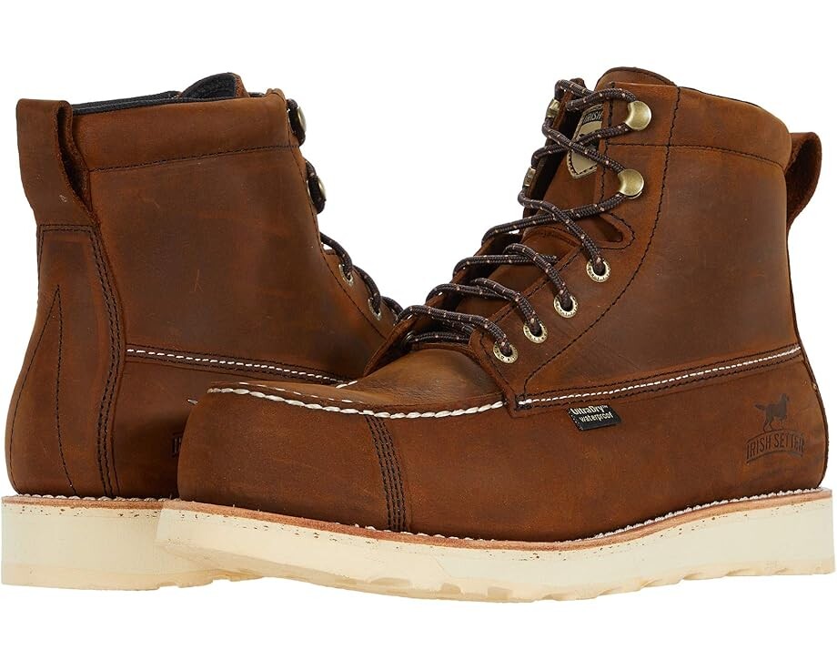 Ботинки Irish Setter Wingshooter ST 6" Waterproof Composite-Toe EH, коричневый
Ботинки Irish Setter Wingshooter ST 6" Waterproof Composite-Toe EH, коричневый