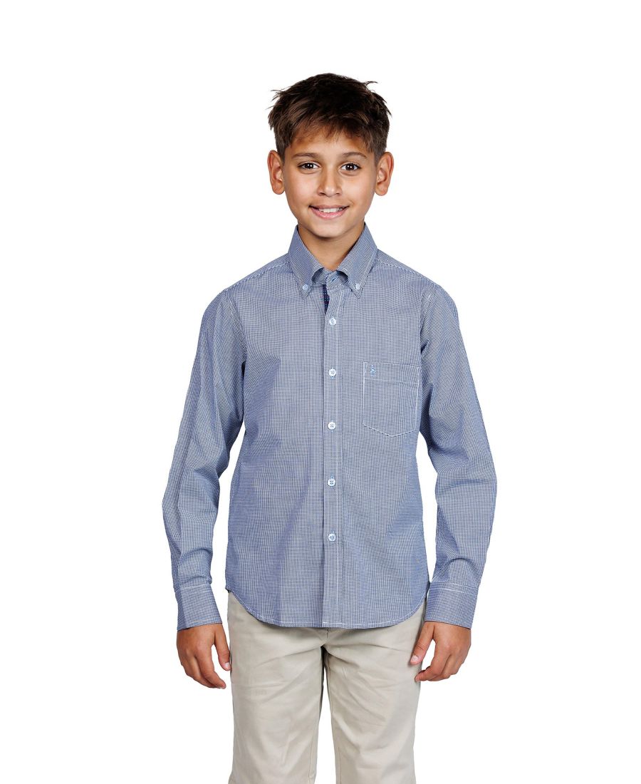 Рубашка с длинным рукавом в клетку "Большой мальчик" Tailorbyrd, Navy
Рубашка с длинным рукавом в клетку "Большой мальчик" Tailorbyrd, Navy