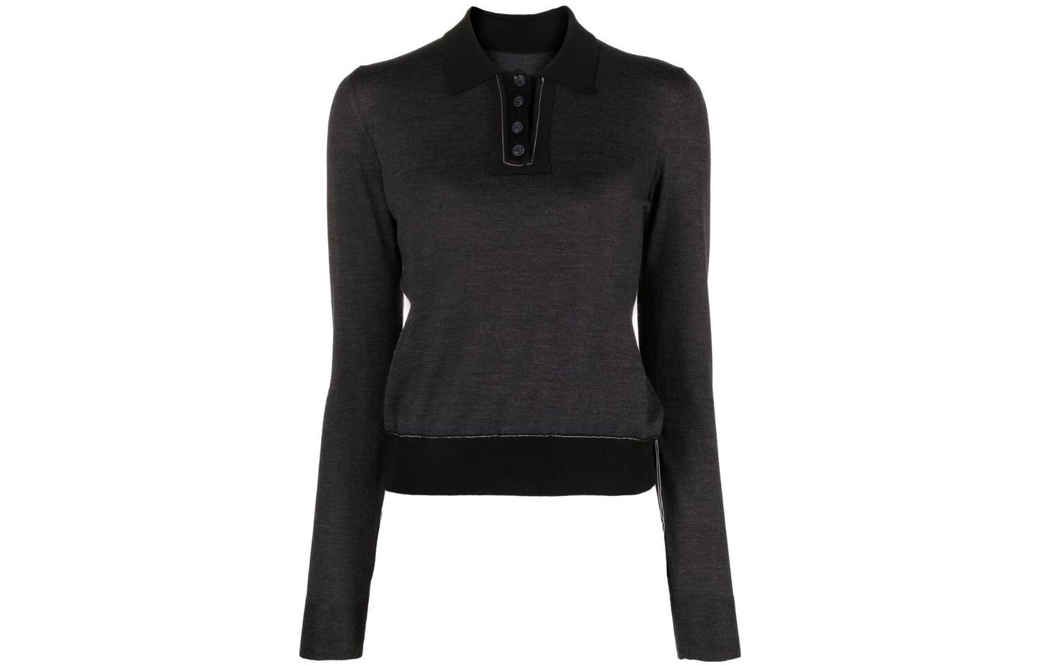 Рубашка-поло Maison Margiela с цветными блоками, темно-серый
Рубашка-поло Maison Margiela с цветными блоками, темно-серый