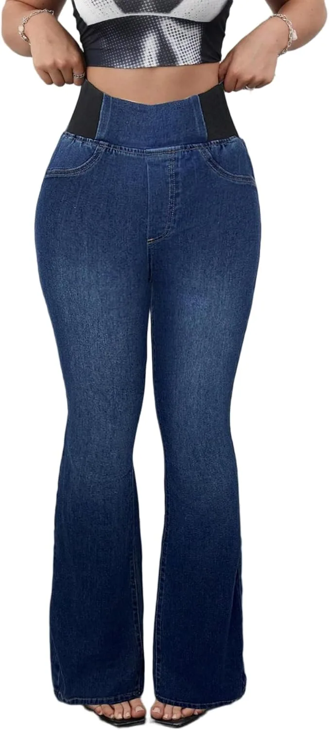 Женские джинсы High Waisted Stretchy Denim Pants с широкими штанинами Tozamil
Женские джинсы High Waisted Stretchy Denim Pants с широкими штанинами Tozamil