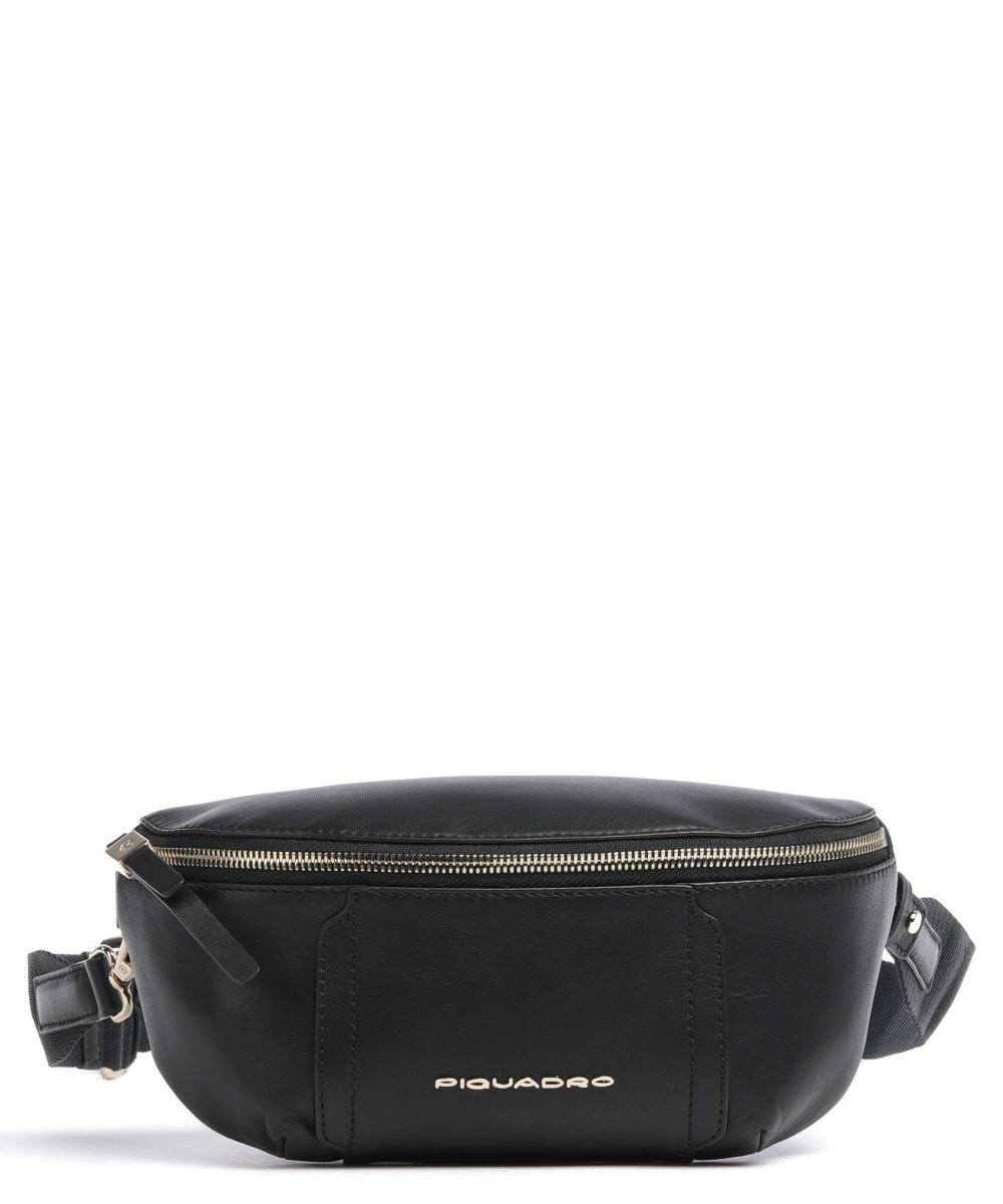 Круглая поясная сумка из мелкозернистой яловой кожи. Piquadro, черный
Круглая поясная сумка из мелкозернистой яловой кожи. Piquadro, черный
