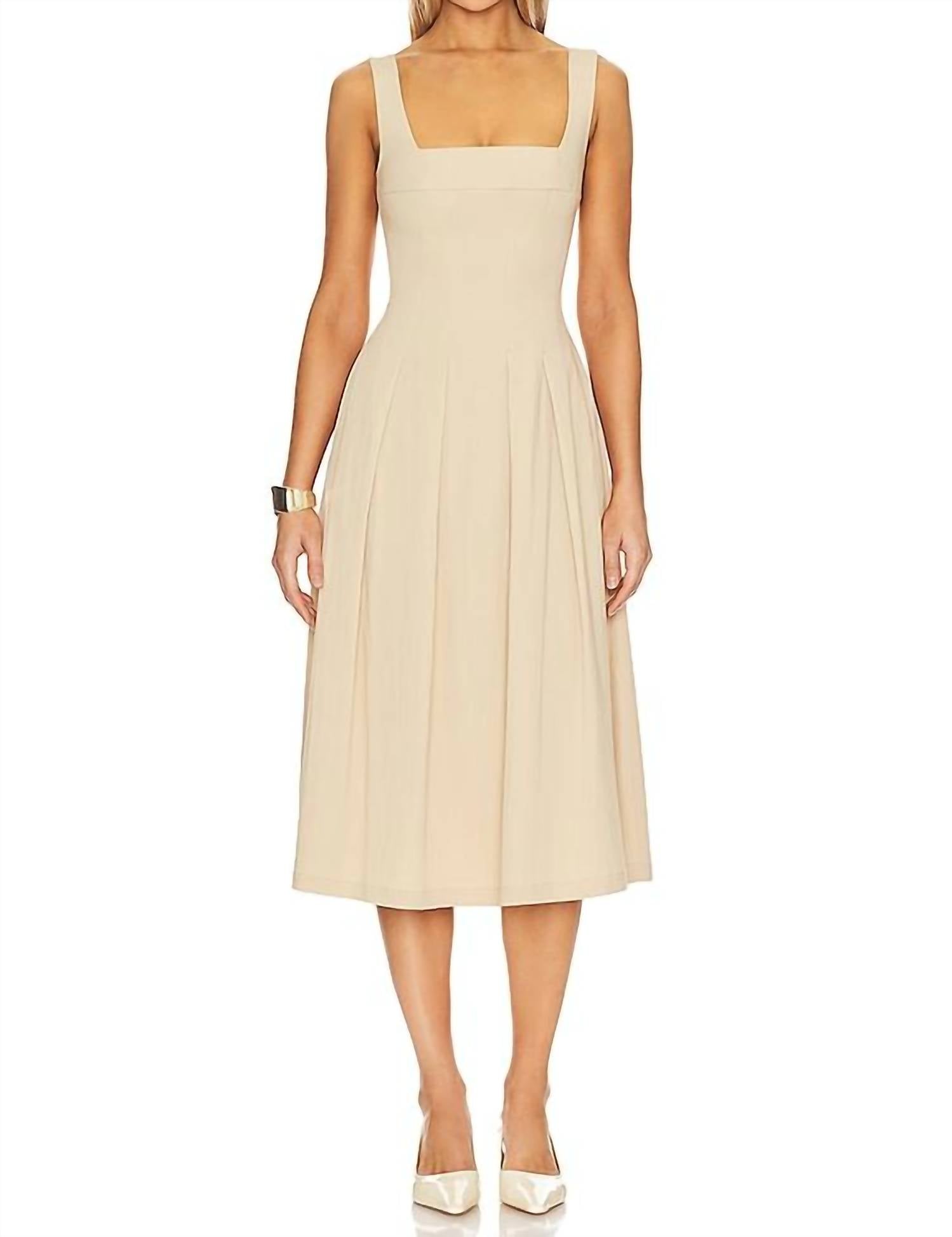 Платье-миди с корсетом кремового цвета Weworewhat, кремовый
Платье-миди с корсетом кремового цвета Weworewhat, кремовый