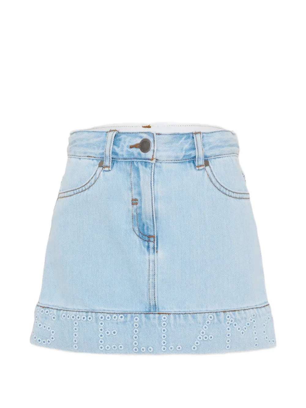 Мини-юбка с люверсами Stella Mccartney Kids, синий
Мини-юбка с люверсами Stella Mccartney Kids, синий