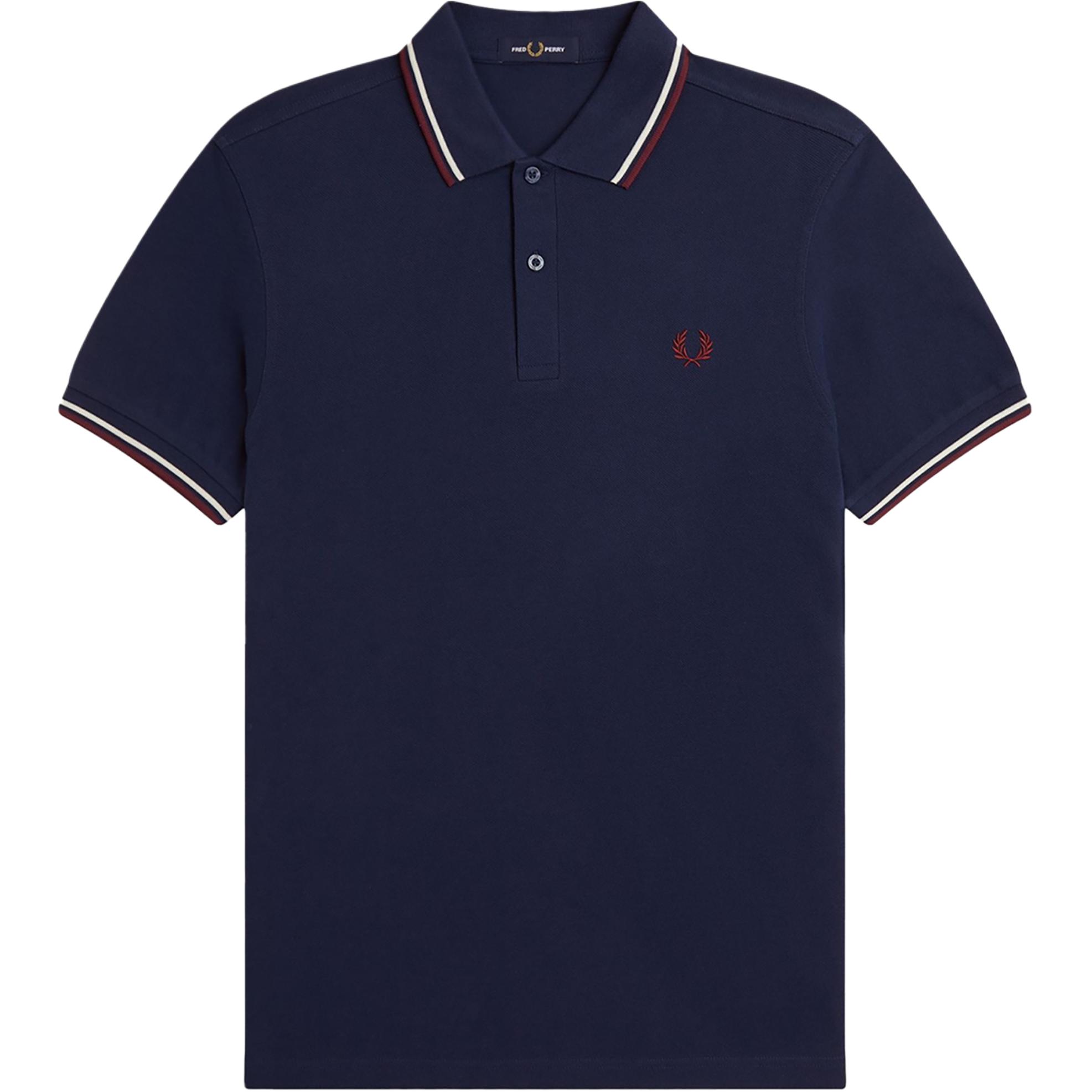 Поло с вышитым логотипом FRED PERRY, синий
Поло с вышитым логотипом FRED PERRY, синий