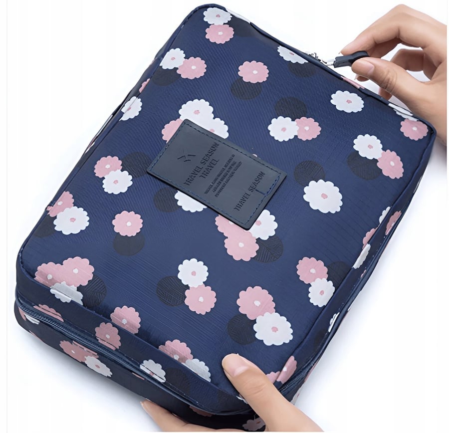 Водонепроницаемая дорожная косметичка-органайзер для туалетных принадлежностей Zzato Zorganizowany Dom
Водонепроницаемая дорожная косметичка-органайзер для туалетных принадлежностей Zzato Zorganizowany Dom