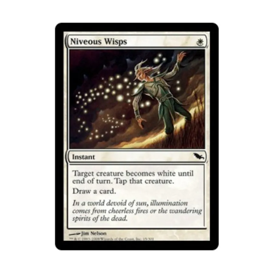 CCG Нивийские огоньки (С), MTG - Shadowmoor
CCG Нивийские огоньки (С), MTG - Shadowmoor