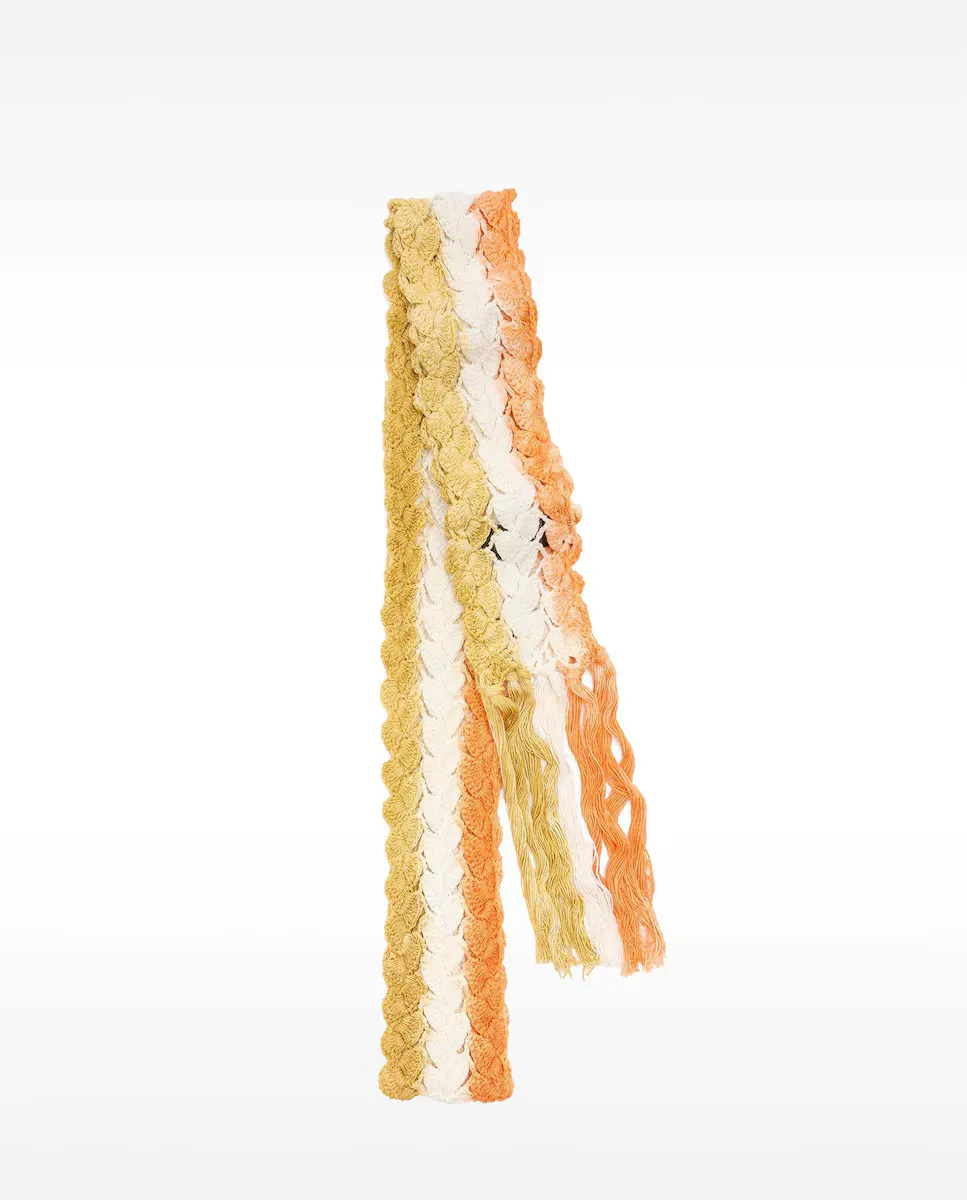 Шарф из 100% хлопка с бахромой Parfois, горчичный
Шарф из 100% хлопка с бахромой Parfois, горчичный