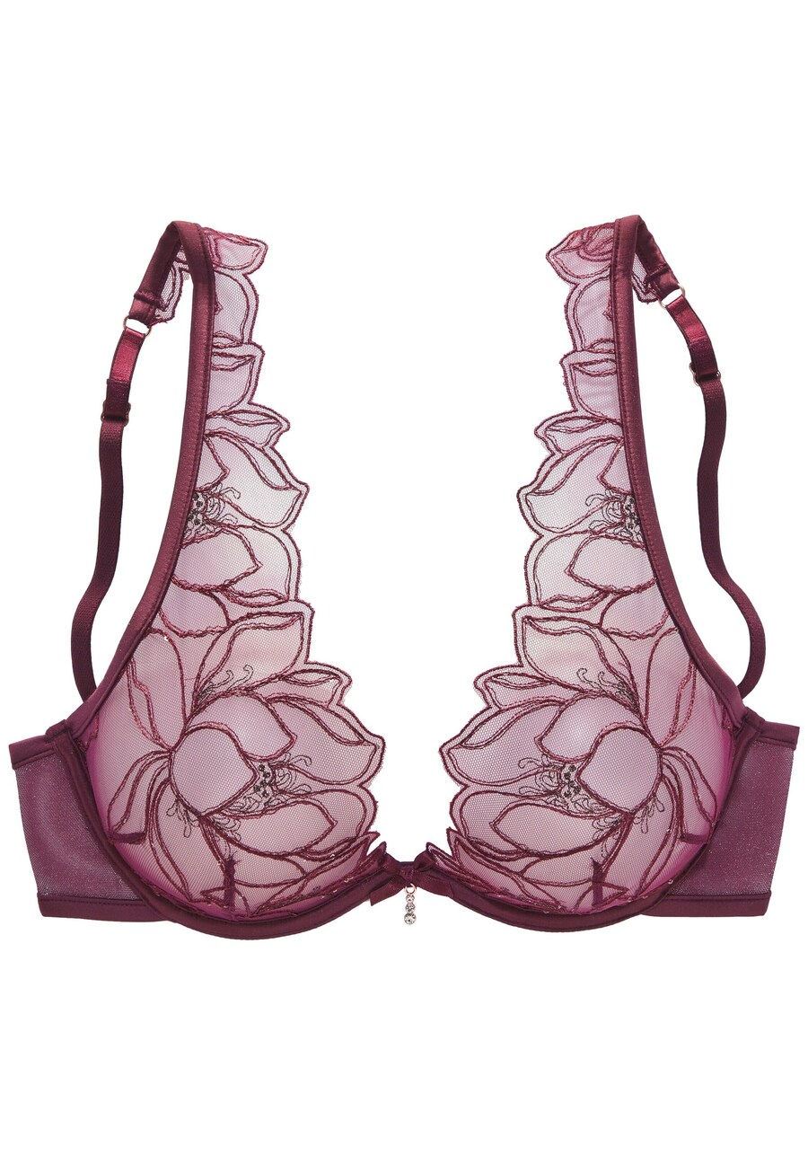 Футболка-бюстгальтер LASCANA, Bordeaux
Футболка-бюстгальтер LASCANA, Bordeaux