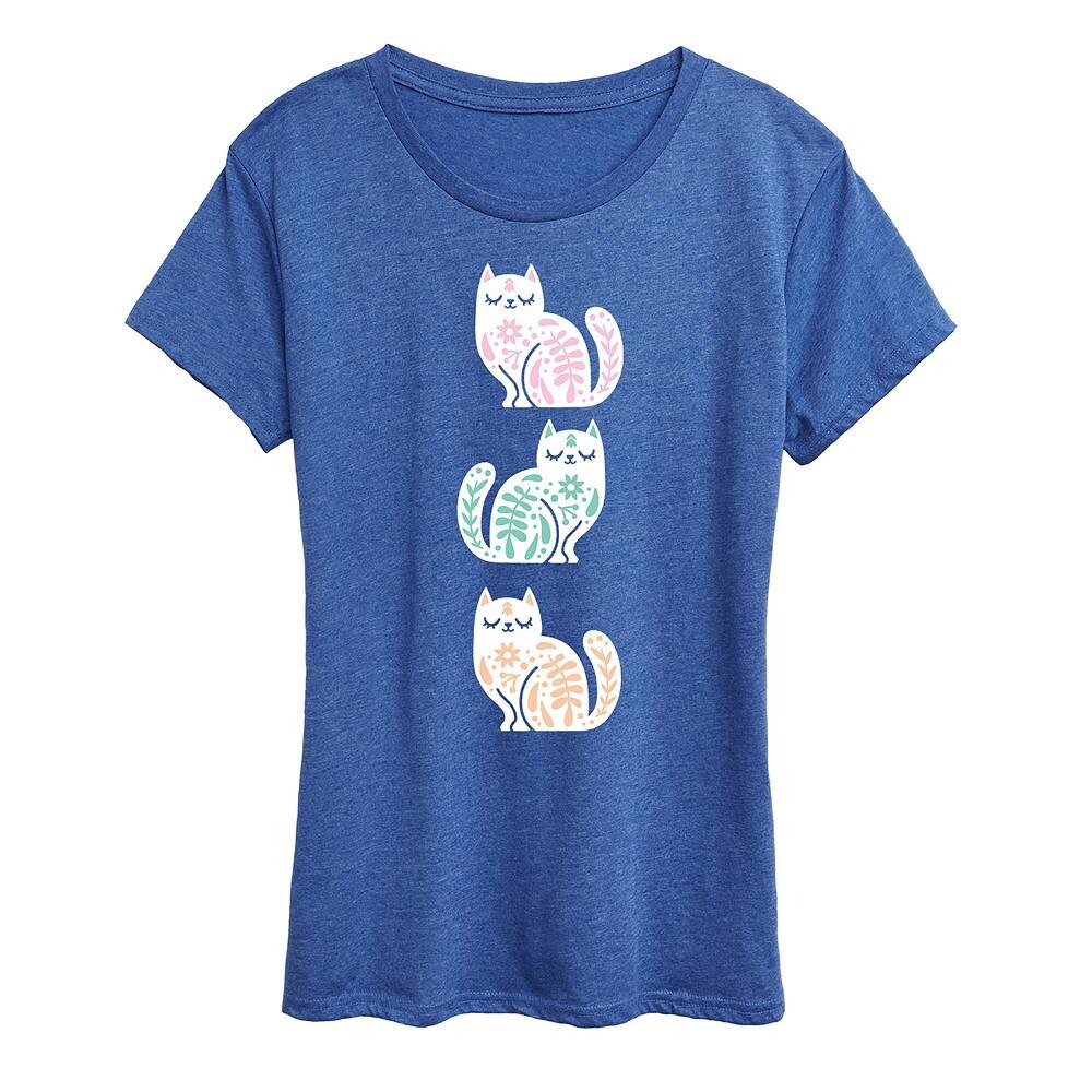 Женская струящаяся футболка «Скандинавские кошки», цвет Heather Royal Blue
Женская струящаяся футболка «Скандинавские кошки», цвет Heather Royal Blue