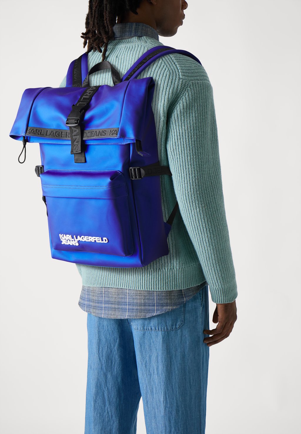 Рюкзак KARL LAGERFELD JEANS, синий
Рюкзак KARL LAGERFELD JEANS, синий