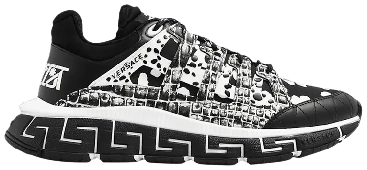 Кроссовки Versace Trigreca 'Black White Print', черный
Кроссовки Versace Trigreca 'Black White Print', черный