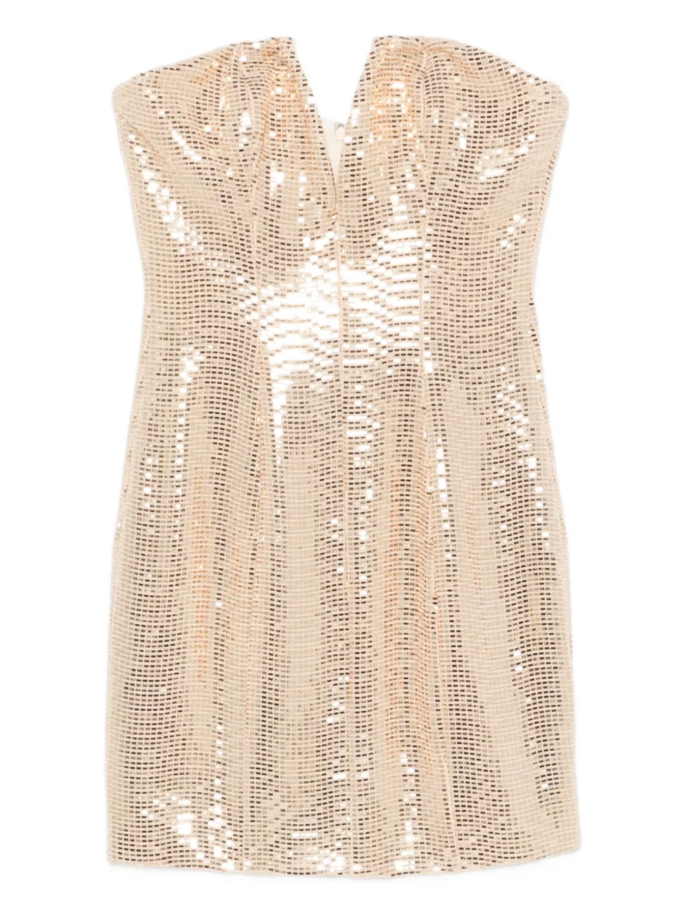 Мини-платье без бретелек, украшенное пайетками Aniye By, нейтральный
Мини-платье без бретелек, украшенное пайетками Aniye By, нейтральный