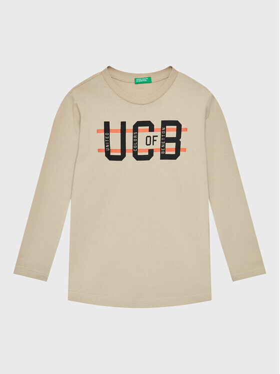 Блуза стандартного кроя United Colors Of Benetton, бежевый
Блуза стандартного кроя United Colors Of Benetton, бежевый