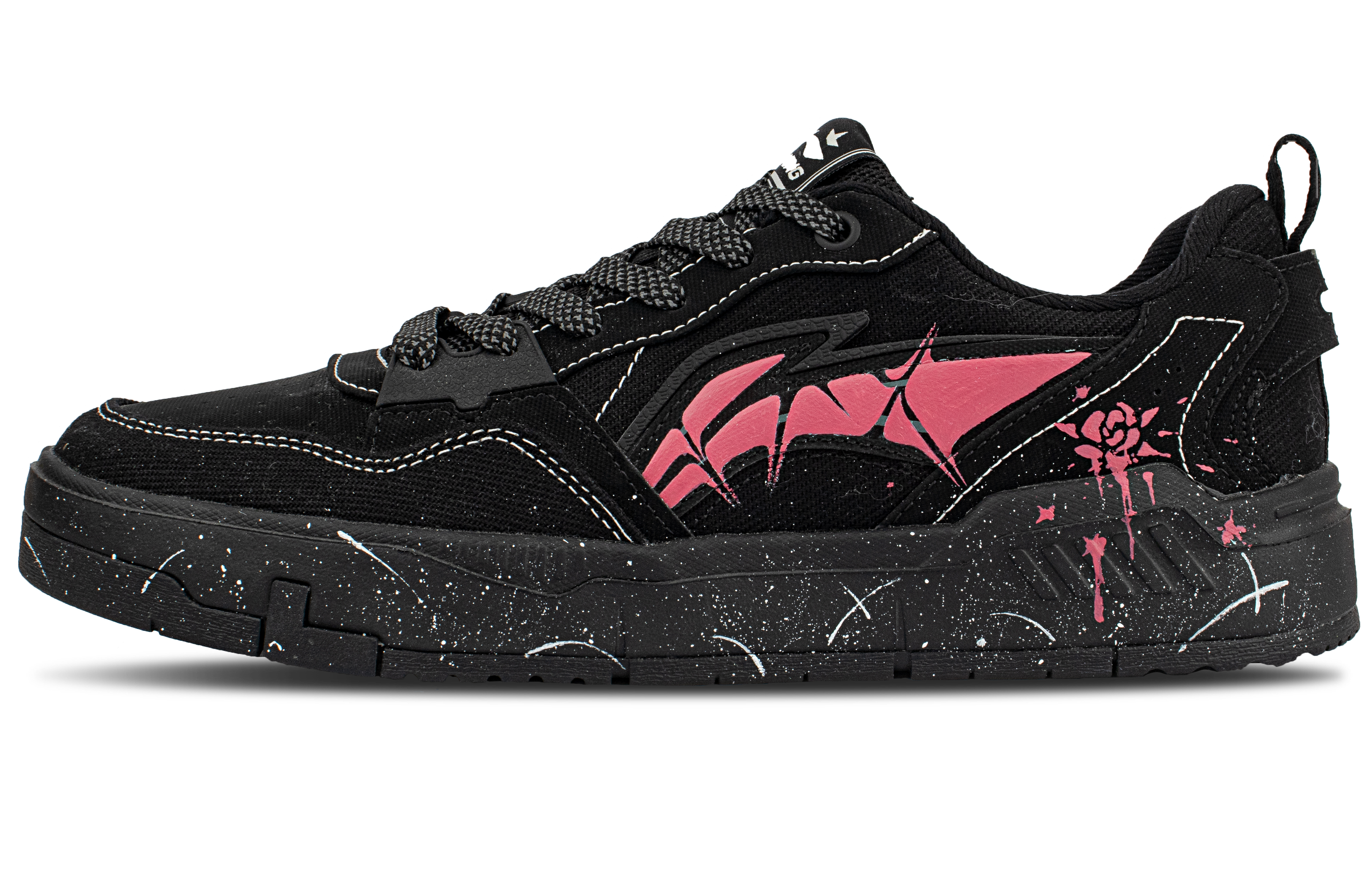 LINING Кроссовки для скейтбординга Yuan Chu Coverage с защитой от скольжения и износа, низкие, мужские, черно-красные
LINING Кроссовки для скейтбординга Yuan Chu Coverage с защитой от скольжения и износа, низкие, мужские, черно-красные