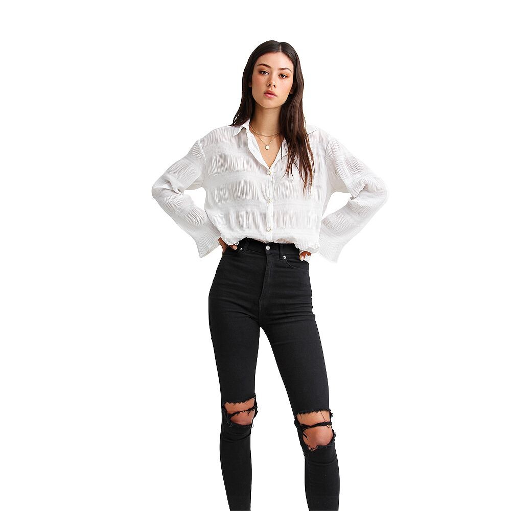 Шифоновая блузка Yoko с присборенными краями Belle & Bloom, цвет Cream
Шифоновая блузка Yoko с присборенными краями Belle & Bloom, цвет Cream