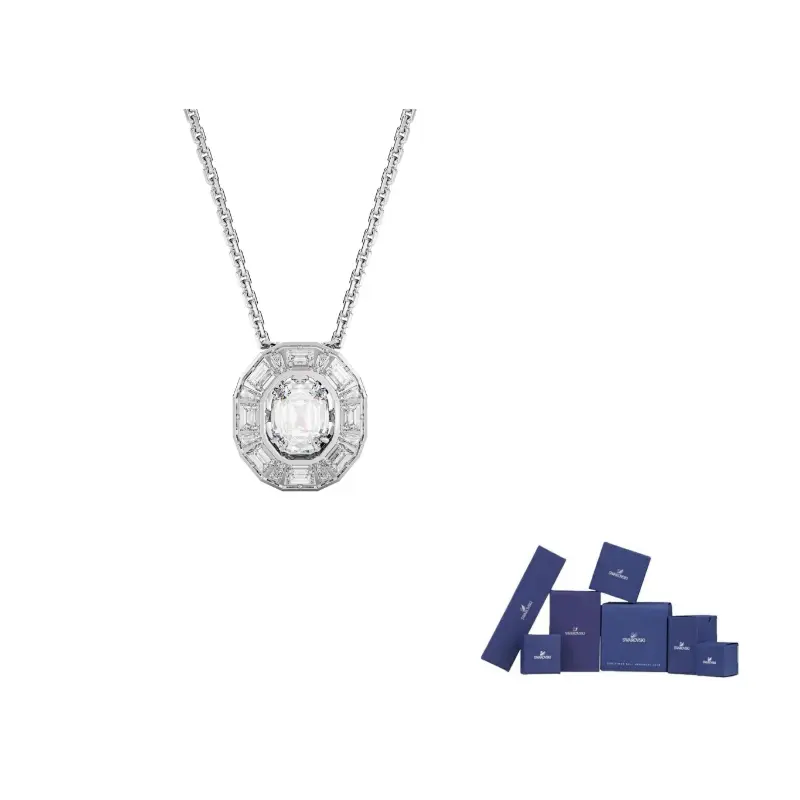 Swarovski Ожерелье с родиевым покрытием Mesmera серебристое
Swarovski Ожерелье с родиевым покрытием Mesmera серебристое