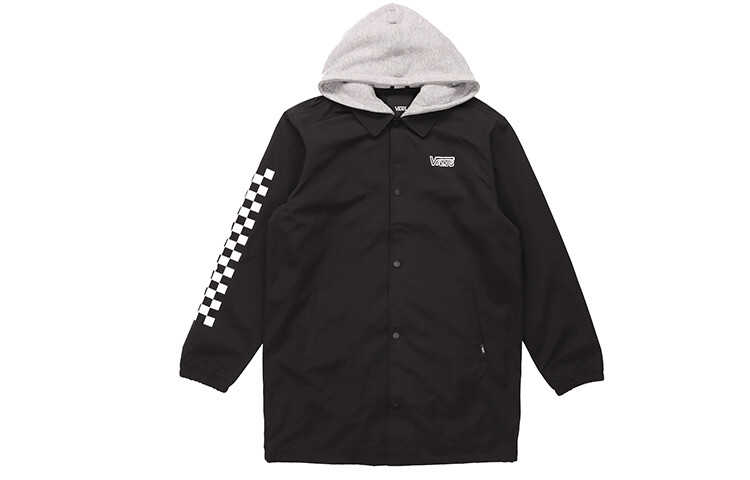 Пальто-парка мужское черное Vans, черный
Пальто-парка мужское черное Vans, черный