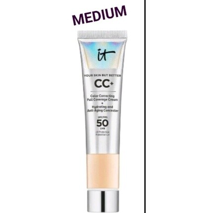 Cosmetics Faundation Your Skin But Better Cc+ Крем с Spf50 12 мл - средний It Cosmetics
Cosmetics Faundation Your Skin But Better Cc+ Крем с Spf50 12 мл - средний It Cosmetics