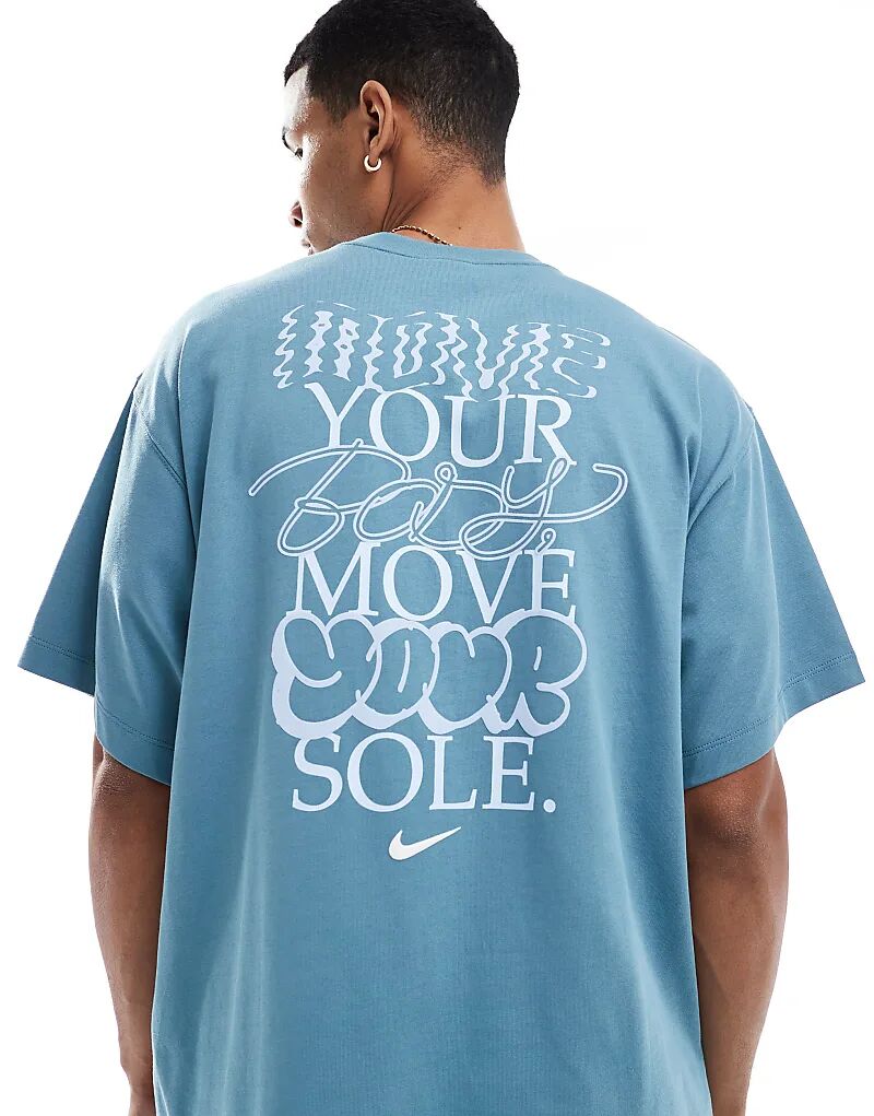 Футболка с принтом Nike синего цвета
Футболка с принтом Nike синего цвета