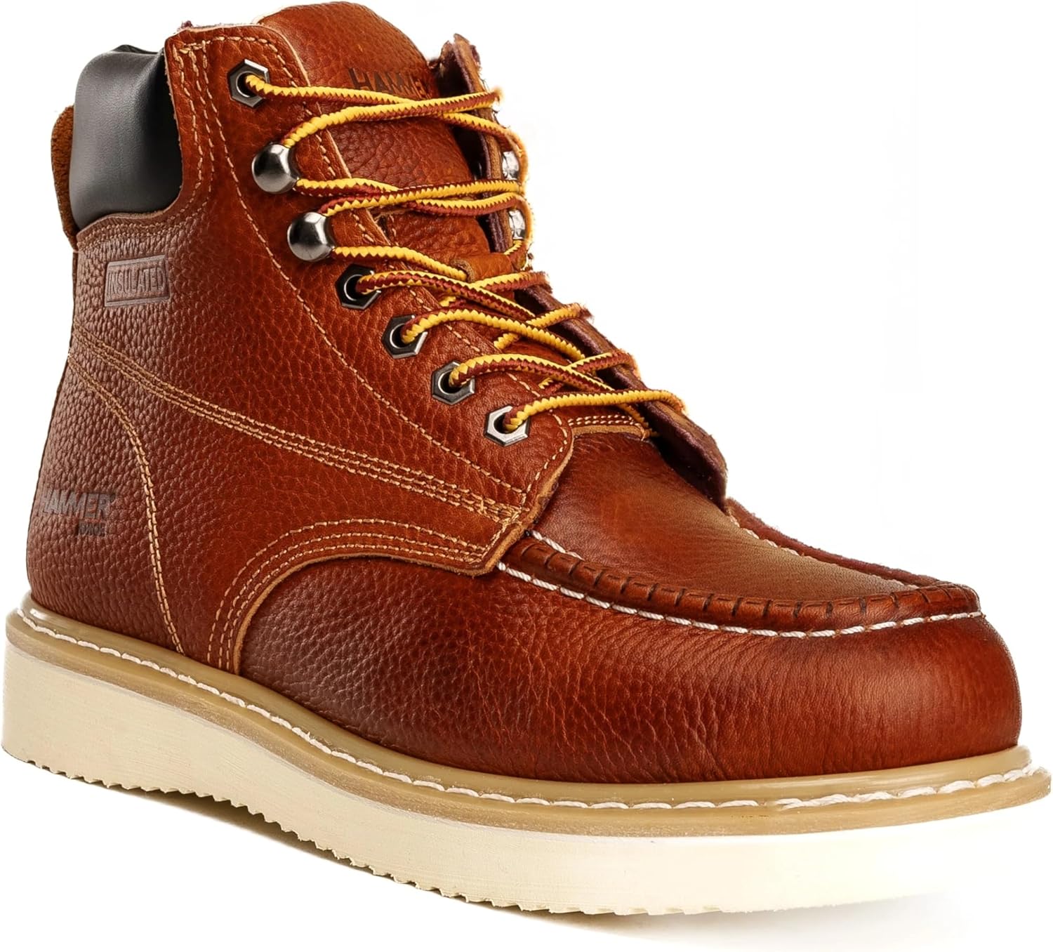 Мужские ботинки Hammer HM347 из натуральной кожи - коричневые, размер 6, стельки Hammer Pro, масло- и водостойкие, с утеплителем, против усталости, легкие Generic
Мужские ботинки Hammer HM347 из натуральной кожи - коричневые, размер 6, стельки Hammer Pro, масло- и водостойкие, с утеплителем, против усталости, легкие Generic