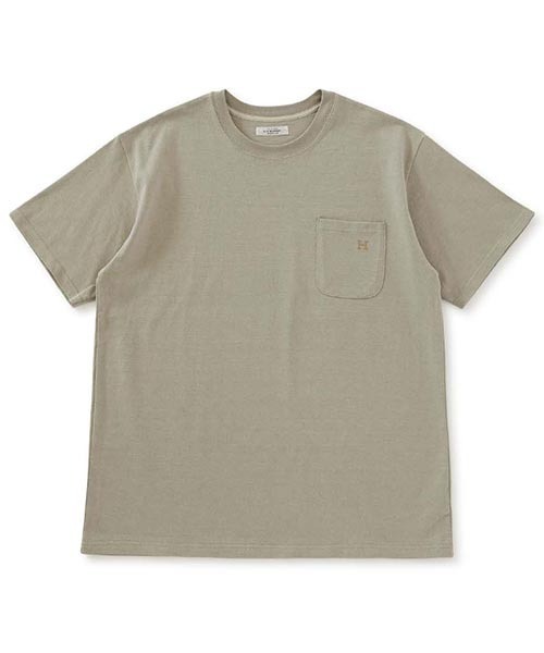 Футболка с коротким рукавом, с вышитым карпачом в виде буквы H HOLLYWOOD RANCH MARKET, бежевая
Футболка с коротким рукавом, с вышитым карпачом в виде буквы H HOLLYWOOD RANCH MARKET, бежевая