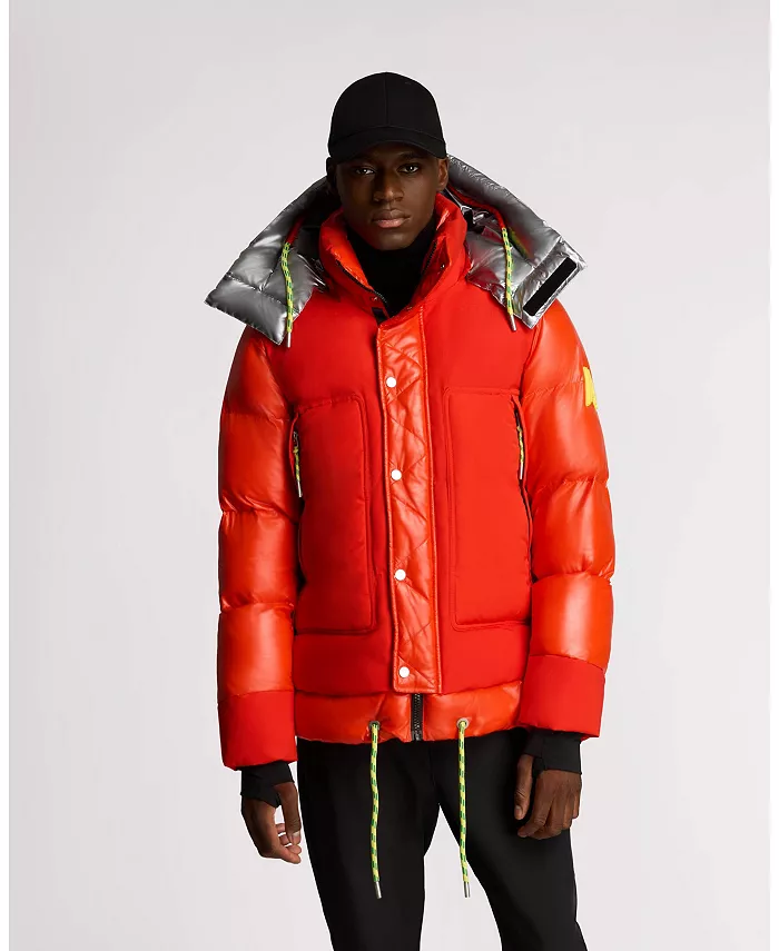 Мужская куртка Farlin Mixed Media свободного кроя с отстегивающимся капюшоном Alpenhaus, оранжевый
Мужская куртка Farlin Mixed Media свободного кроя с отстегивающимся капюшоном Alpenhaus, оранжевый