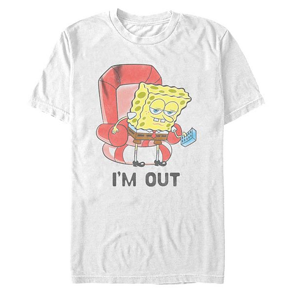 Футболка с принтом Spongebob I'm Out Mode Nickelodeon
Футболка с принтом Spongebob I'm Out Mode Nickelodeon