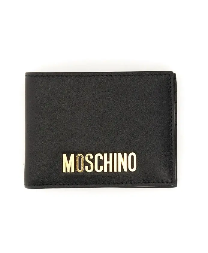 Шикарный кошелек Moschino, черный
Шикарный кошелек Moschino, черный