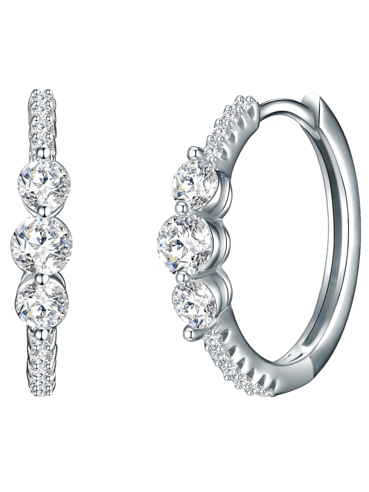 Trilani Серьги-кольца из стерлингового серебра с цирконами в серебре
Trilani Серьги-кольца из стерлингового серебра с цирконами в серебре