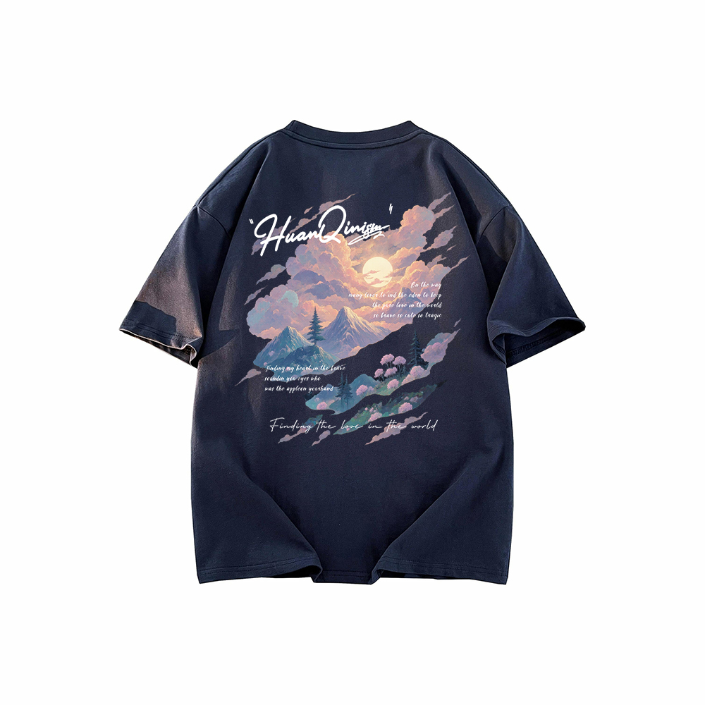 Футболка унисекс HUANQIU, темно-синий
Футболка унисекс HUANQIU, темно-синий