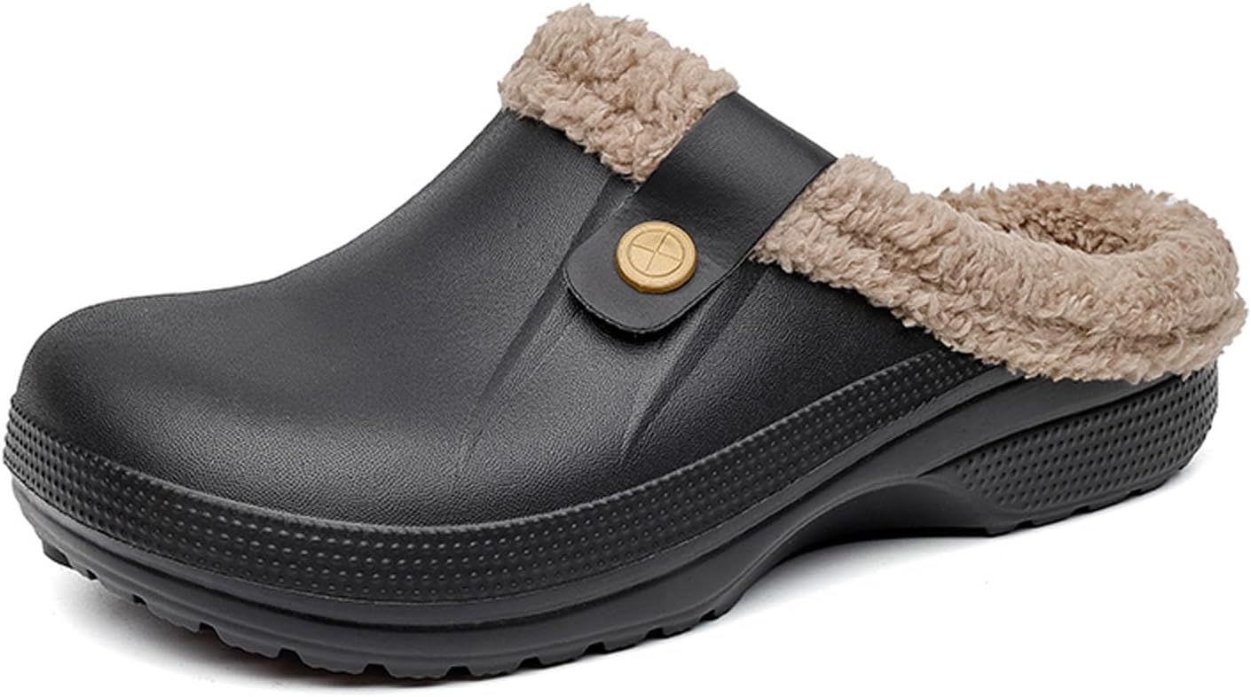 Женские и мужские зимние клопы ihinzry, уютные теплые пушистые домашние и тапочки с мягкой подкладкой, водонепроницаемые и нескользящие, для холодной погоды, для дома, двора и зимних прогулок, черный/серый
Женские и мужские зимние клопы ihinzry, уютные теплые пушистые домашние и тапочки с мягкой подкладкой, водонепроницаемые и нескользящие, для холодной погоды, для дома, двора и зимних прогулок, черный/серый