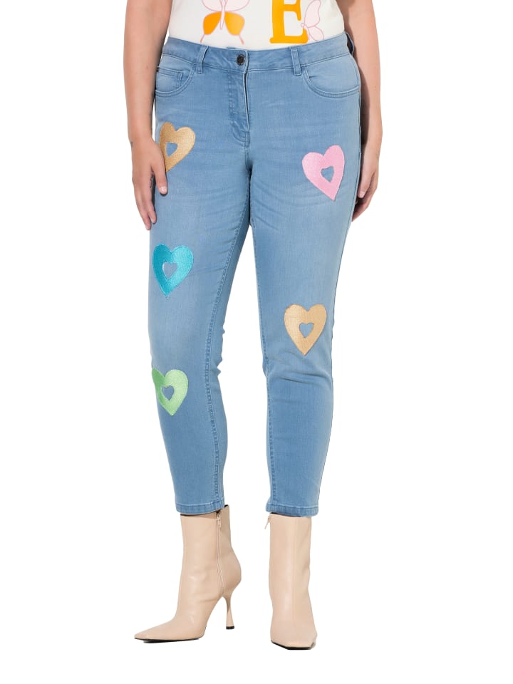 MIAMODA Джинсы из выбеленного денима
MIAMODA Джинсы из выбеленного денима