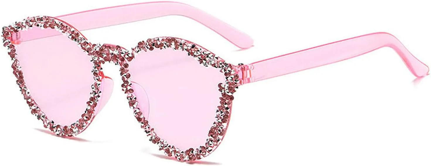 Женские солнцезащитные очки COTIA без оправы в форме «кошачий глаз», украшенные бриллиантами, кристаллами и стразами, цельные очки, модные солнцезащитные очки, Pink
Женские солнцезащитные очки COTIA без оправы в форме «кошачий глаз», украшенные бриллиантами, кристаллами и стразами, цельные очки, модные солнцезащитные очки, Pink