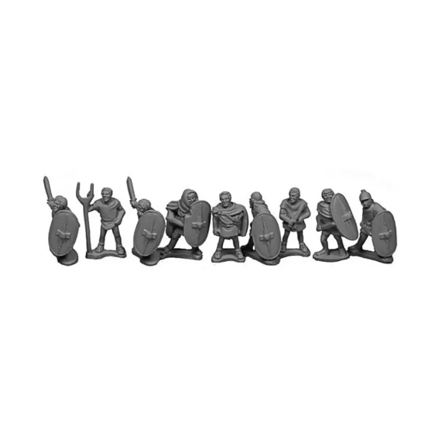 Рабская пехота с самодельным оружием - Спартак, War & Empire - Ancients Miniatures - Late Roman (15mm)
Рабская пехота с самодельным оружием - Спартак, War & Empire - Ancients Miniatures - Late Roman (15mm)