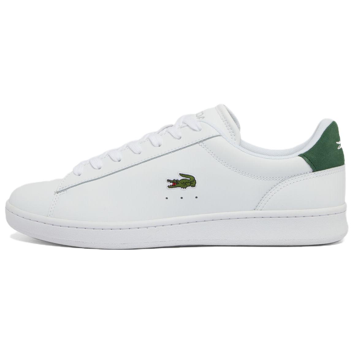 LACOSTE Низкие кроссовки для скейтбординга, мужские, белые, зеленые
LACOSTE Низкие кроссовки для скейтбординга, мужские, белые, зеленые