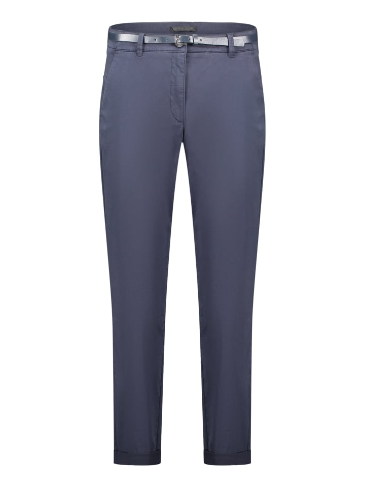 Betty Barclay Однотонные брюки-чинос темно-синего цвета
Betty Barclay Однотонные брюки-чинос темно-синего цвета