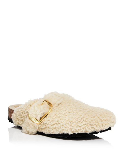 Женские сабо из овчины Тедди с большой пряжкой Boston Birkenstock, цвет Ivory/Cream
Женские сабо из овчины Тедди с большой пряжкой Boston Birkenstock, цвет Ivory/Cream