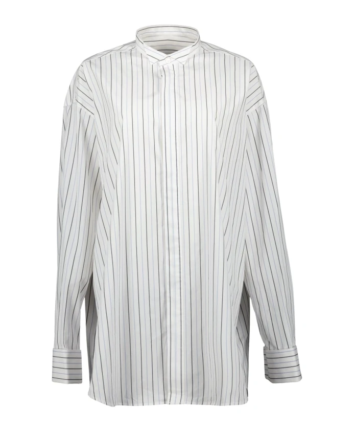 Полосатая рубашка оверсайз, весна-лето 2025 Ami Paris, белый
Полосатая рубашка оверсайз, весна-лето 2025 Ami Paris, белый