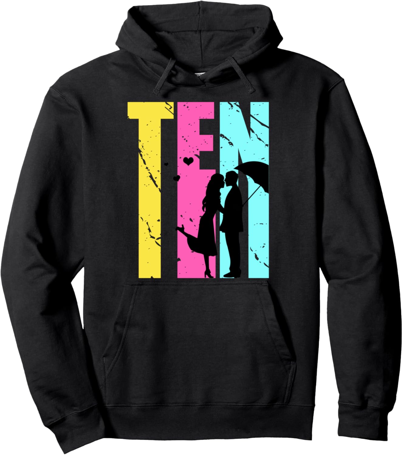 Худи для пары в честь 10-й годовщины свадьбы Lush Wedding Anniversary, черный
Худи для пары в честь 10-й годовщины свадьбы Lush Wedding Anniversary, черный