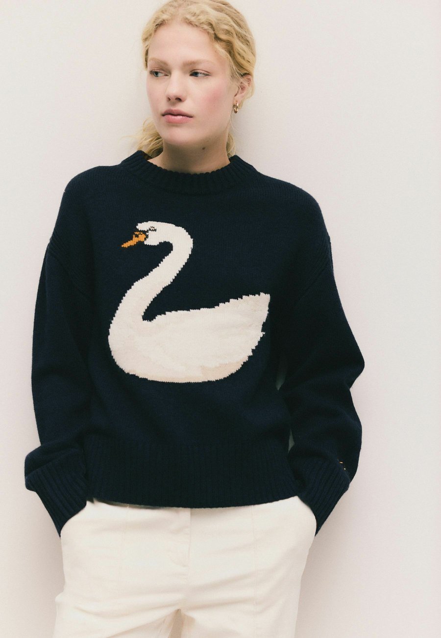Джемпер Next Jumper, Navy Blue Swan Graphic/Blue
Джемпер Next Jumper, Navy Blue Swan Graphic/Blue