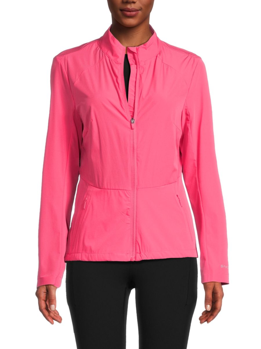 Эластичная тканая куртка-водолазка для выступлений Spyder, цвет Coral Reef Pink
Эластичная тканая куртка-водолазка для выступлений Spyder, цвет Coral Reef Pink