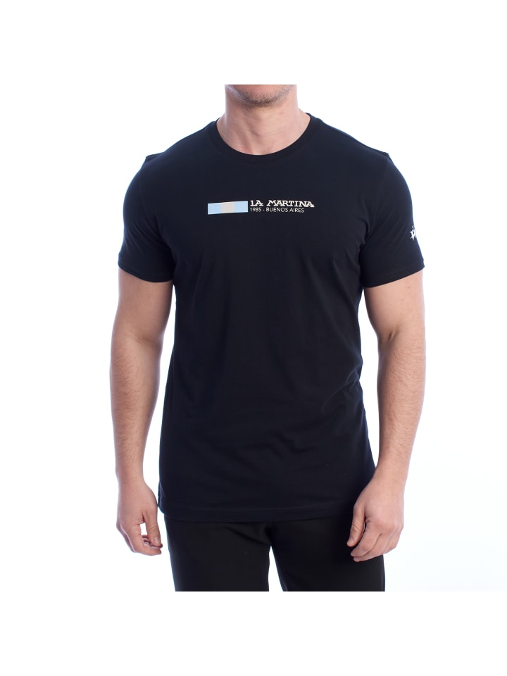 Рубашка черного цвета La Martina
Рубашка черного цвета La Martina