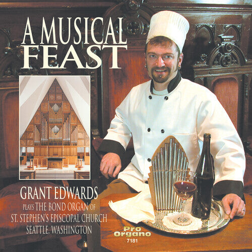CD диск Edwards, Grant: Musical Feast: Grant Edwards Plays the Bond Organ 
CD диск Edwards, Grant: Musical Feast: Grant Edwards Plays the Bond Organ