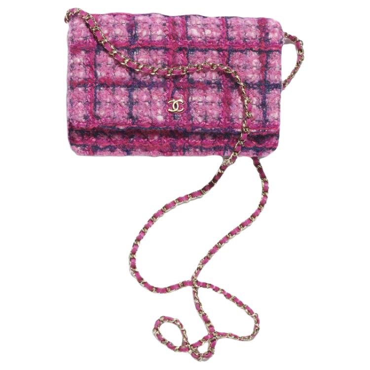 CHANEL Мягкая твидовая мини-сумка через плечо для женщин с золотистой металлической фурнитурой, розовая
CHANEL Мягкая твидовая мини-сумка через плечо для женщин с золотистой металлической фурнитурой, розовая