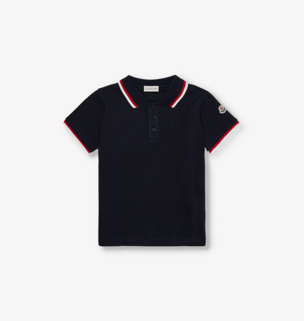 Футболка-Поло из хлопкового джерси с трехцветной отделкой для детей 4–14 лет Moncler, синий
Футболка-Поло из хлопкового джерси с трехцветной отделкой для детей 4–14 лет Moncler, синий