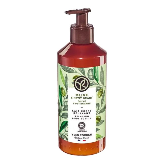 Оливковый и петигреневый лосьон для тела Yves Rocher, 390 мл
Оливковый и петигреневый лосьон для тела Yves Rocher, 390 мл