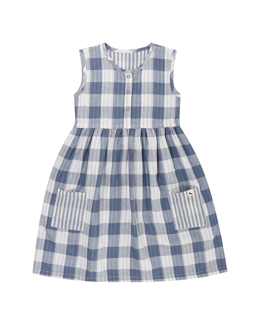 Turtledove London Морской клетчатый реверсивный сарафан, синий
Turtledove London Морской клетчатый реверсивный сарафан, синий