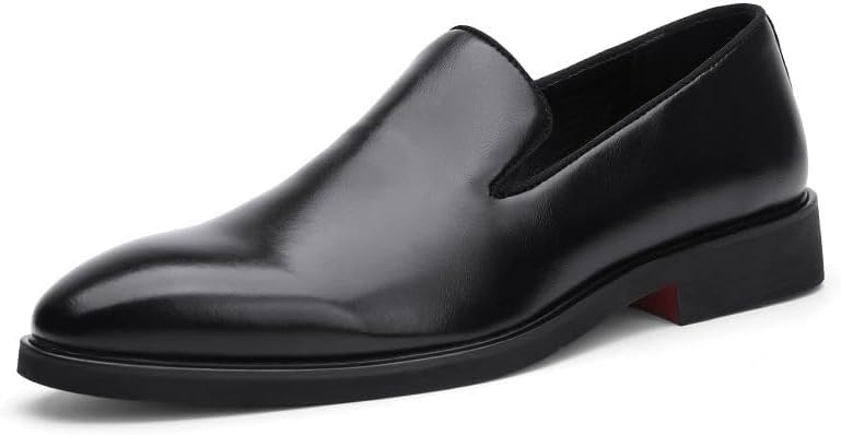 Мужские стильные кожаные лоферы Santimon на подскоке, удобные с простым носком, повседневные и вечерние туфли, черный
Мужские стильные кожаные лоферы Santimon на подскоке, удобные с простым носком, повседневные и вечерние туфли, черный