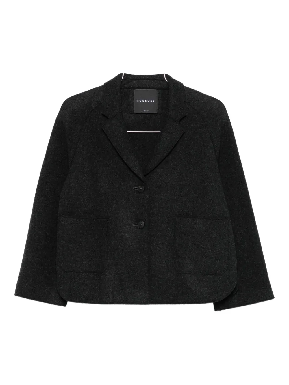 Шерстяная куртка-рубашка с накладными карманами Rosso 35, серый
Шерстяная куртка-рубашка с накладными карманами Rosso 35, серый