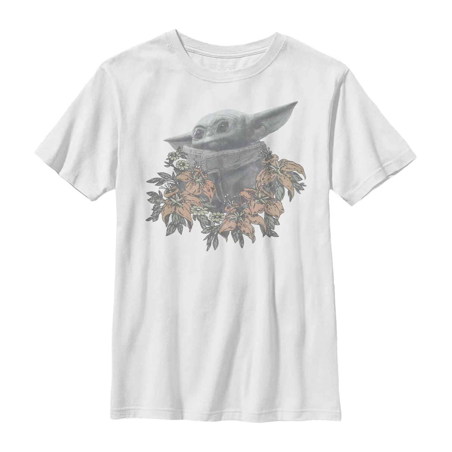 Детская футболка с цветочным принтом «Звездные войны» для мальчиков 8–20 лет Star Wars, белый
Детская футболка с цветочным принтом «Звездные войны» для мальчиков 8–20 лет Star Wars, белый